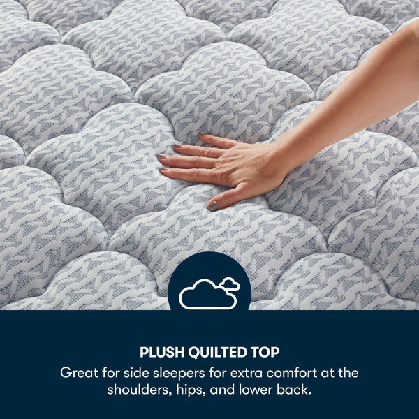 Serta Azure Bay Plush Pillow Top 12" Innerspring Mattress & Reviews Wayfair